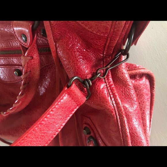 Red Balenciaga Bag - Picture 4 of 8